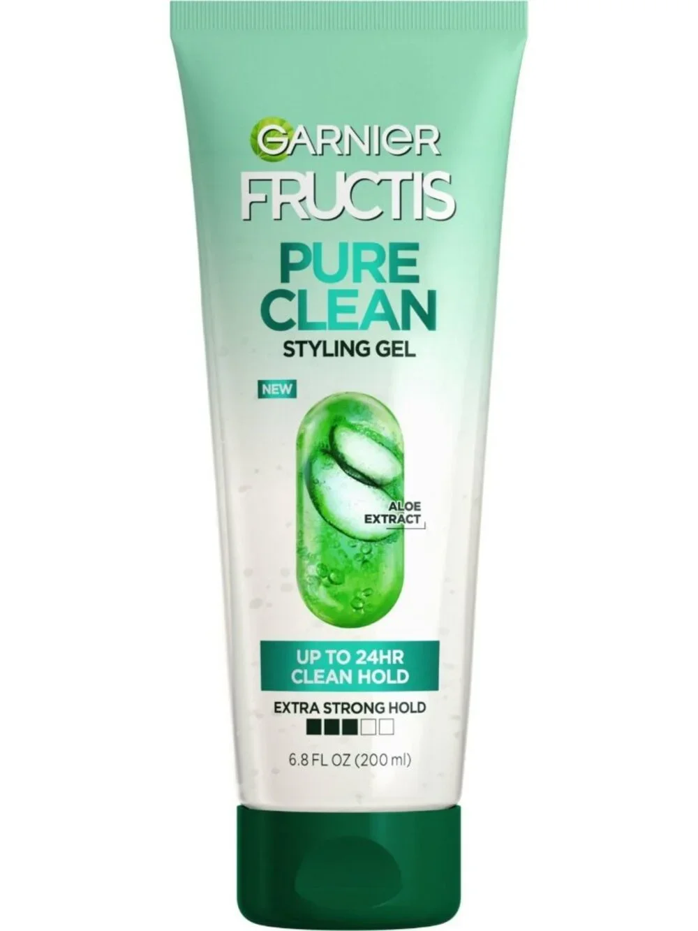 New Garnier Fructis Pure Clean Styling Hair Gel Clear Extra Strong Hold 6.8oz